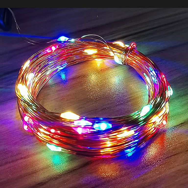 Led String Christmas Lights Outdoor Bedroom Lights for Girls Non