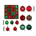 thumbnail image 3 of Darzheoy Christmas Balls Ornaments 44Pcs Christmas Holiday Accessories Painted Christmas Balls Set Plastic Balls Christmas Tree Ornaments Small Pendant, 3 of 6