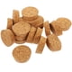thumbnail image 1 of 20 tapones de corcho de madera natural, repuesto reutilizable para botellas., 1 of 7