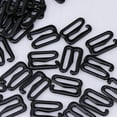 thumbnail image 3 of 100pcs Metal Bra Lingerie Strap Adjuster Slider Hook Buckle Clip Sewing Craft, 3 of 9
