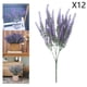 thumbnail image 3 of Lavanda artificial Floral Flores decoración Flores de plástico púrpura Lavanda Decoraciones Flor para exteriores, 3 of 9