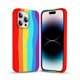 thumbnail image 1 of Funda de Protección para iPhone 14 / 14 Plus / 14 Pro / 14 Pro Max - Sovico - Silicón Arcoíris, 1 of 6