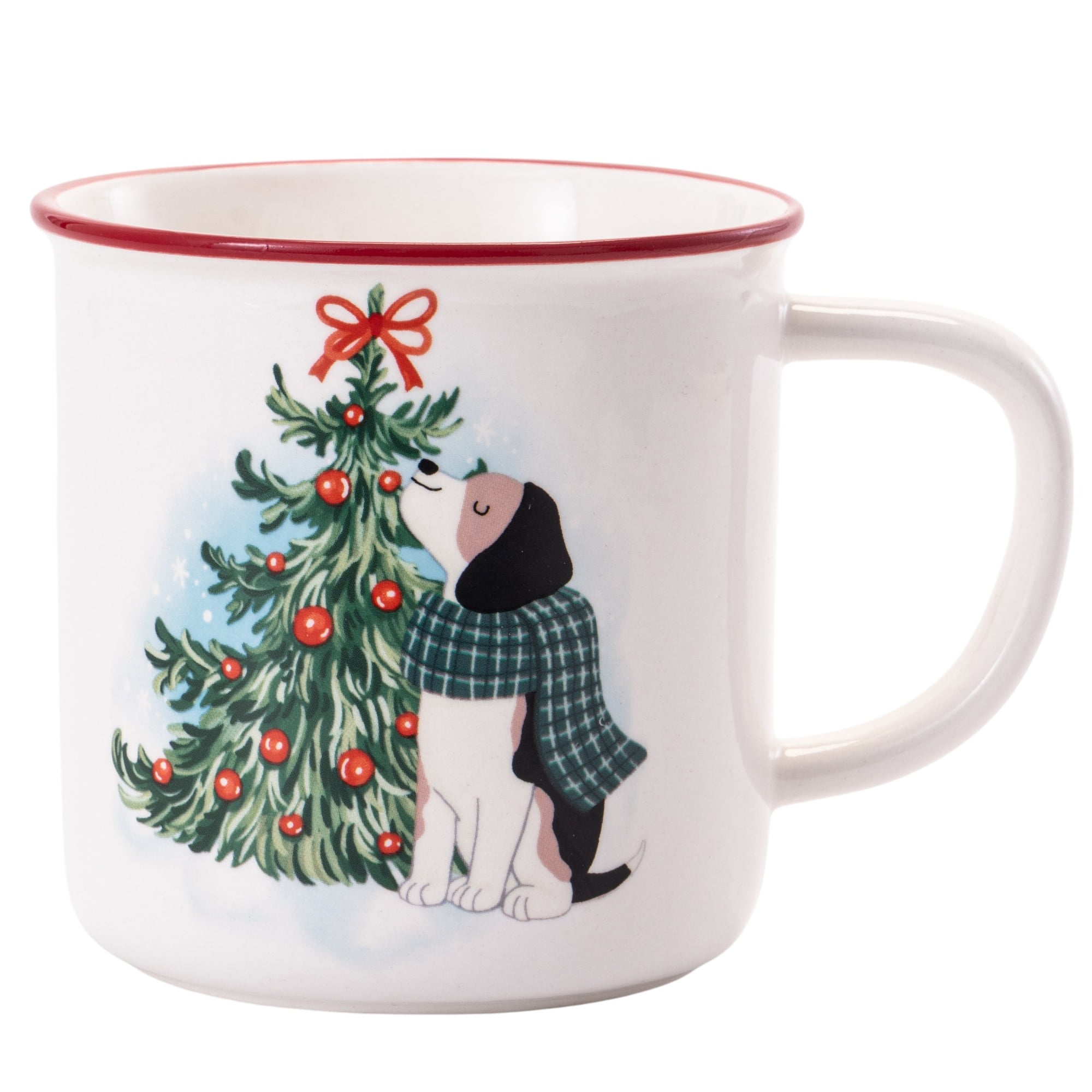 Holiday Time Decal Ceramic Mug, 16.5 oz, 1 Piece, Mug, Ceramic