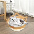 thumbnail image 6 of Cat Bed Basket Washable Scratching Cat Bed for Small Medium Dog Puppy Kitten S, 6 of 8