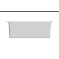 thumbnail image 3 of Nameeks 8090-No Hole Scarabeo 18-2/5" Ceramic Undermount Bathroom Sink - White, 3 of 3