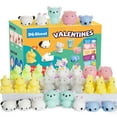thumbnail image 1 of Juguetes antiestrés Mochi Squishy de San Valentín, paquete de 30, set DG-Direct, 1 of 8