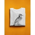 thumbnail image 3 of Eurasian Wryneck Sketch Sweatshirt Women -Image by Shutterstock, Female Large, 3 of 4