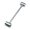 L, variant on Sylvtty Door Hinge Adjustment Tool Universal Easy to Use Dual-Head Design Anti-Theft Door Hinge Gap Adjusting Wrench