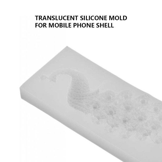 Cellphone Shell Animal Shape Mold DIY Decorative Stylish Lightweight Durable Heats-resistant Non-stick Resin Crystal Mould Molding Tool