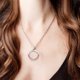 thumbnail image 5 of Necklacefor Misfit Shine,Collar con colgante de joya hermosa de acero inoxidable, tecnología avanzada, 5 of 9