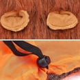 thumbnail image 4 of Disfraz de melena de león para perro, peluca para fiesta de festival de mascotas grandes, ropa de pelo elegante con oreja, 4 of 5
