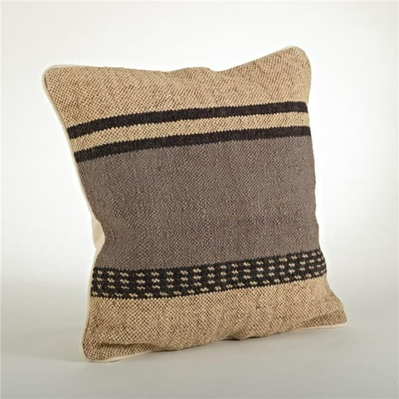 Saro Lifestyle Kilim Design Down Filled Throw Pillow