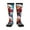 3 Black, variant on Chucky K Funny Socks Men Women Boys Kids Adults Novelty Graphic Crew Tube Socks Crazy Design Casual Dress Socks for Sports,Running,Travel