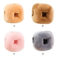 thumbnail image 4 of Yuarrent Almohada para dormir, almohadas suaves y cómodas de algodón para el cuello, cama de para la escuela, cojín para dormitorio de Suministros térmicos Marrón claro, 4 of 6