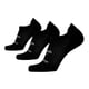 thumbnail image 1 of Pack de 3 Medias Brooks Run-In No Show Negras Talle M, 1 of 5