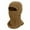 Khaki, variant on QSAWXQZ Men's Winter Fleece Balaclava Ski Mask Windproof Full Face Cover Thermal Neck Warmer Hood Brown Free Size