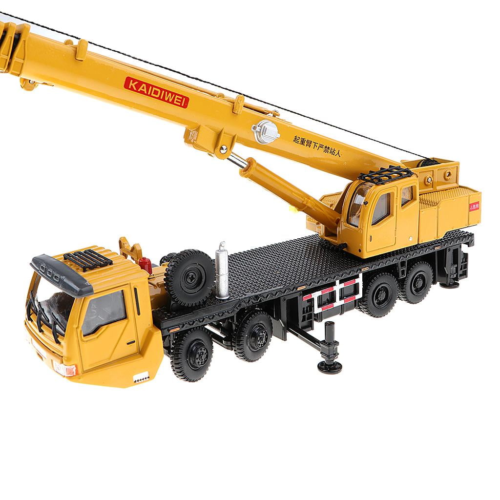 Diecast cars : 55 Alloy Sliding Construction Crane Model toys, Children's Educational Toys 19.49 x 4 inch