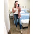 thumbnail image 2 of Pulls pour Femmes Boho Manches Longues Ouvert devant Cardigan en Tricot Épais, Rose, M, 2 of 6