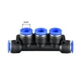 thumbnail image 2 of Push to Connect Fittings 10mm or 25/64” OD Manifold Union Tube Fitting 2pcs, 2 of 3