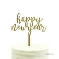 thumbnail image 1 of Gold Glitter Happy New Year Acrylic Cake Topper, 1 of 3