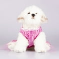 thumbnail image 3 of Sweet Pink Pet Dress Ultra-Soft Lovely Bowknot Dog Puppy Skirt, Ideal for Spring, 3 of 8