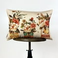 thumbnail image 2 of Floral Arrangement | Planters | Pillow Cover | 18x12 | Vintage | Floral arrangement | Throw Pillow | Flower Bouquet | Aesthetic Room Decor, 2 of 10