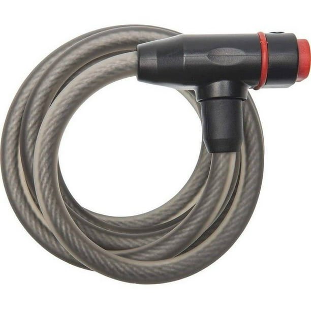 Bell Sports BALLISTIC 100 6' x 8mm Cable Bicycle Lock, Black Walmart