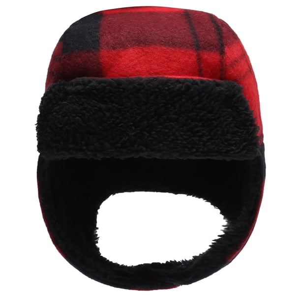 Minnieouse 1 juego de gorro de esquí, gorros de invierno, accesorio de lana para resistir la frialdad, cuadros rojos Type3 NO3 Minnieouse AP009416-01B