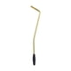 thumbnail image 5 of Barra de golpe 6 mm Diámetro de la rosca individual Trem del trémolo de vibrato Whammy Bar brazo de la manivela de palanca para la guitarra eléctrica del trémolo Sistema de oro con punta Negro Abody Barra de golpe, 5 of 6