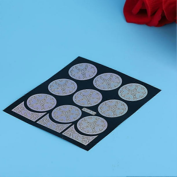 Nail Art Nail Art Sticker Sticker Manicure Flower Template Stencil Decals NF319