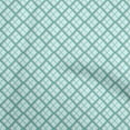 thumbnail image 1 of oneOone Polyester Spandex Turquoise Green Fabric Geometric Sewing Craft Projects Fabric Prints By Yard 56 Inch Wide, 1 of 4