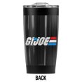 thumbnail image 2 of G.I. Joe/Distressed Logo Stainless Steel Tumbler 20 oz Coffee Travel Mug/Cup, Vacuum Insulated & Double Wall with Leakproof Sliding Lid | Great for Hot Drinks and Cold Beverages, 2 of 7
