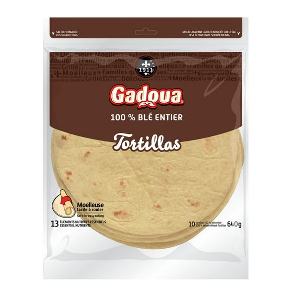 Gadoua Tortillas Blé 10" 640g