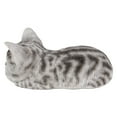 thumbnail image 6 of Hi- Line Gift 87699-C Kitten Sleeping Grey Tabby Cat Statue, 6 of 7