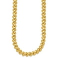 thumbnail image 2 of 14K Yellow Gold Link San Marco Chain Necklace Polished 17 inch 10 mm, 2 of 4