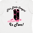 thumbnail image 4 of Inktastic 2nd Birthday Little Cowgirl 2 Year Old Girls Toddler T-Shirt, 4 of 5
