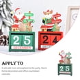 thumbnail image 2 of Inteprter Adorno de escritorio Decoración de Navidad Regalo de Navidad Diseño multicolor Mano de obra Artesanía de Exquisito Calendario Kits de decoración para fiestas Patrón mayor Inteprter HA069462-01, 2 of 6