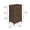 3-Drawer Dark Brown, variant on HLL Bedroom storage tower high chest storage cabinet unit 2/5/7 fabric drawers, modern storage unit with drawers without tools 3-Drawer Dark Brown