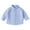 Light Blue#1822, variant on LIIPEE Girls Boys Shirt Solid Color Long Sleeve Turndown Collar Button Shirt Trendy Work Shirts,Light Blue,3-4 Years
