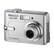 Pentax Optio 50L - Digital camera - compact - 5.0 MP - 3x optical zoom