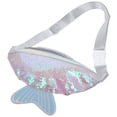 thumbnail image 3 of Sac Banane Queue de Poisson Femme Sac Banane Multifonction Sac Croix Sac Caissier Sac Poitrine à Paillettes Banane Blanc Sac Pochette Taille Queue de Poisson Femme Sac Banane Paillettes Sac Poitrine Banane Blanc Sac Pochette Taille, 3 of 7
