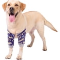thumbnail image 1 of (Blue 3XL)Dog Surgery Recovery Sleeve For Front Legs, Dog Leg Protector, Dog Elbow Protector For Medium Large Dogs, Prevents Wound Licking, 1 of 5