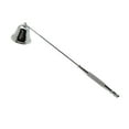 thumbnail image 4 of Naierhg Vintage Metal Bell Shape Candle Snuffer Long Handle Banquet Wick Extinguisher Golden, 4 of 5