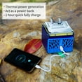 thumbnail image 6 of Flame Cube, Wood Burning and USB Charging Camping Stove, 6 of 10