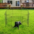 thumbnail image 2 of IRIS USA 36" Exercise 8 Panel Wire Metal Pet Playpen for Dog,Cat, 2 of 6