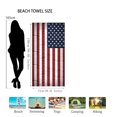 thumbnail image 3 of HBBKVI Independence Day Beach Towel 30" × 60", Quick Dry Bath Towels for Bath Beach Travel, Lightweight Super Absorbent Sand Proof Towels, 3 of 5