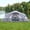Gray Dome Tent, variant on EVER ADVANCED 8 Person Family Camping Tent, Family Dome Tent with Screen Porch for Camping, Travel, Hiking, Grey