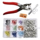 thumbnail image 3 of de es a ón de 10 colores, botones de ón huecos de punta de Metal de 9,5mm, costura, artesanía duradera para ropa, camisas, ropa Zulema Sujetadores a presión, 3 of 8