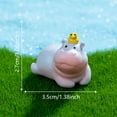thumbnail image 2 of Garden Sculptures and Statues Cute Hippo Figurine Decorative Desktop Statue for Home and Outdoor Art Piece, 2 of 7