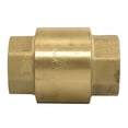 thumbnail image 1 of válvula check 3/4 de pulgada dorado rugo, 1 of 4